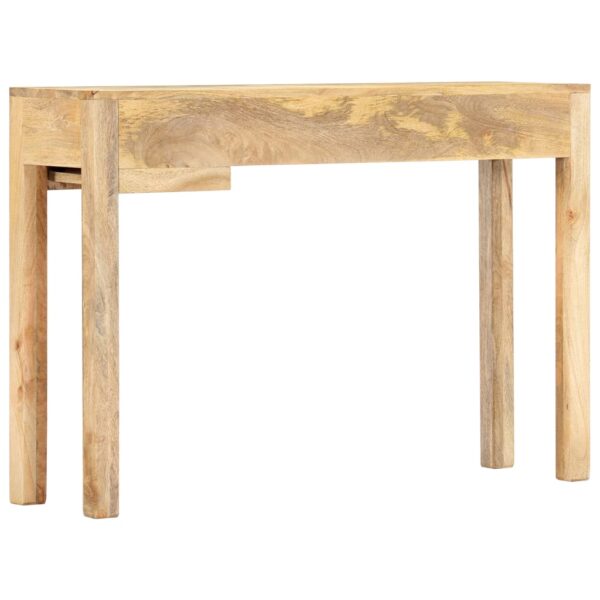 vidaXL Console Table 43.3"x11.8"x29.5" Solid Mango Wood - Image 4