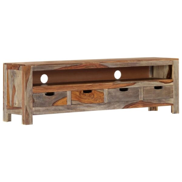 vidaXL TV Stand Solid Wood Sheesham 51.2"x11.8"x15.7" - Image 10