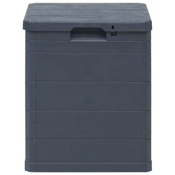 vidaXL Patio Storage Box 23.8 gal Anthracite - Image 2