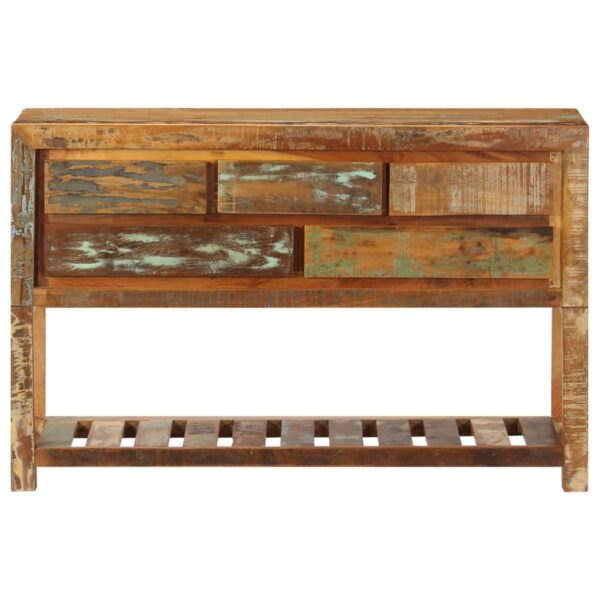 vidaXL Sideboard 47.2"x11.8"x29.5" Solid Reclaimed Wood - Image 2