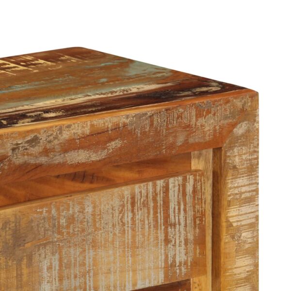 vidaXL Sideboard 47.2"x11.8"x29.5" Solid Reclaimed Wood - Image 6