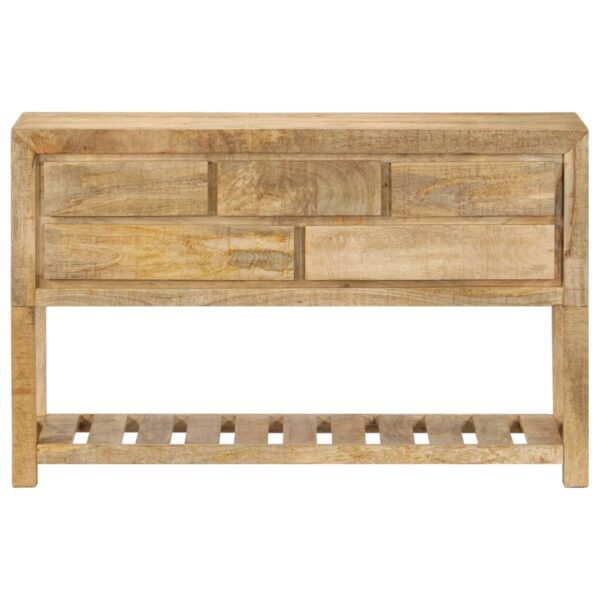 vidaXL Sideboard 47.2"x11.8"x29.5" Solid Mango Wood - Image 2