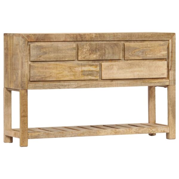 vidaXL Sideboard 47.2"x11.8"x29.5" Solid Mango Wood - Image 11