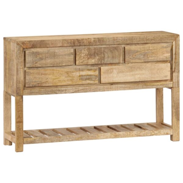 vidaXL Sideboard 47.2"x11.8"x29.5" Solid Mango Wood - Image 12