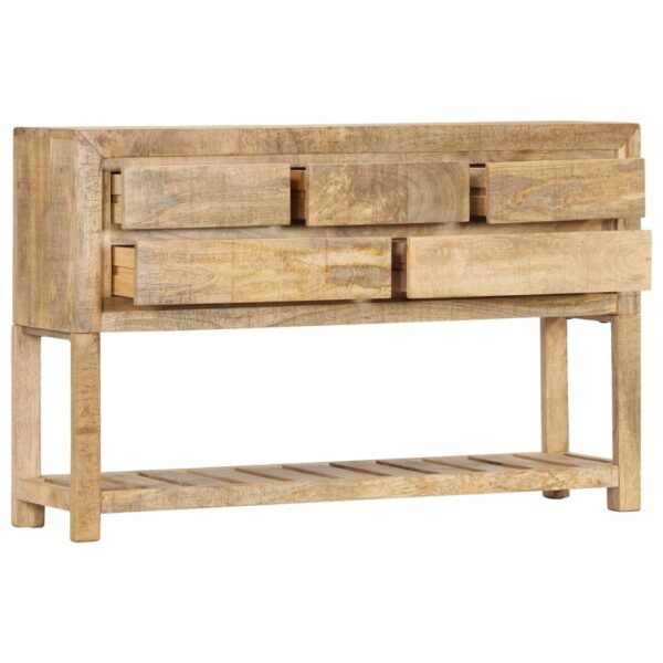 vidaXL Sideboard 47.2"x11.8"x29.5" Solid Mango Wood - Image 3