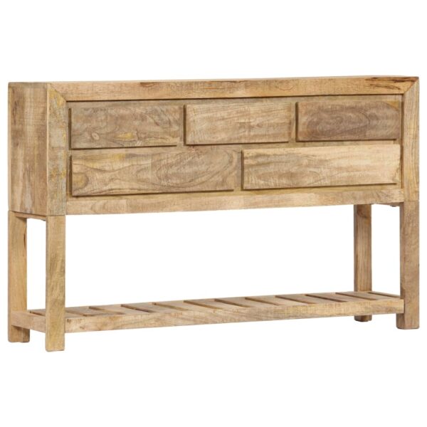 vidaXL Sideboard 47.2"x11.8"x29.5" Solid Mango Wood - Image 9