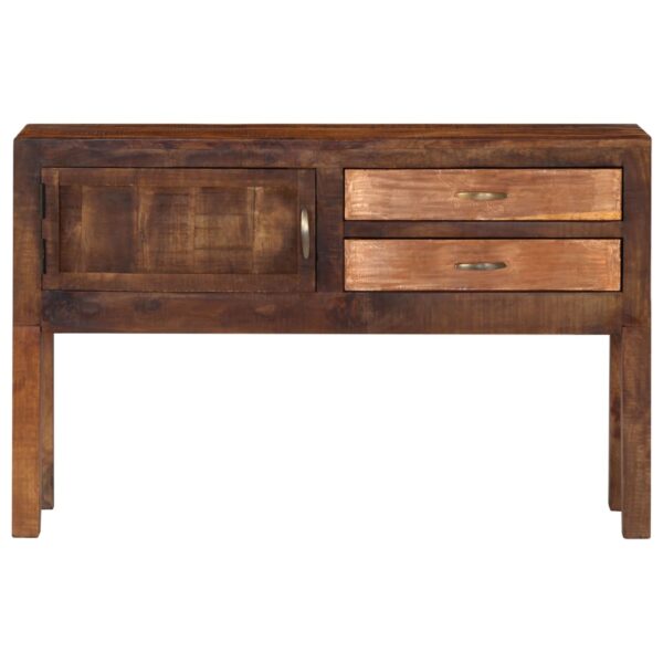 vidaXL Sideboard 46.5"x11.8"x29.5" Solid Mango Wood - Image 2