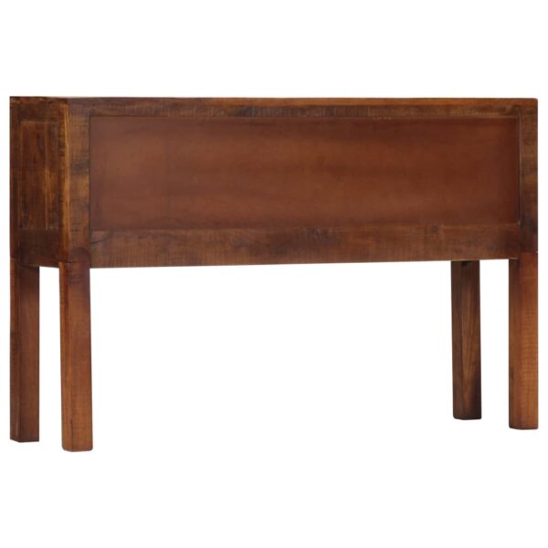 vidaXL Sideboard 46.5"x11.8"x29.5" Solid Mango Wood - Image 4