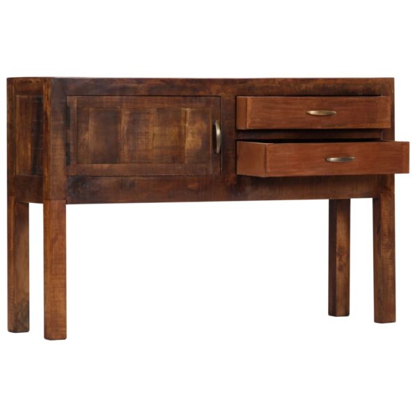 vidaXL Sideboard 46.5"x11.8"x29.5" Solid Mango Wood - Image 5