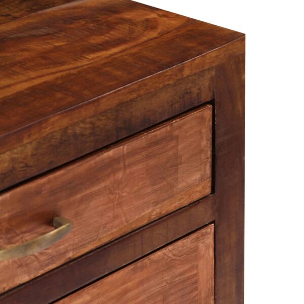 vidaXL Sideboard 46.5"x11.8"x29.5" Solid Mango Wood - Image 7