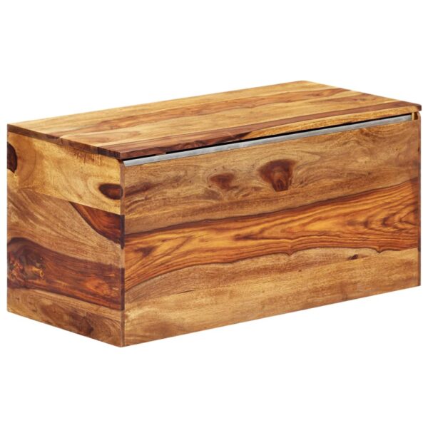 vidaXL Storage Chest 31.5"x15.7"x15.7" Solid Sheesham Wood