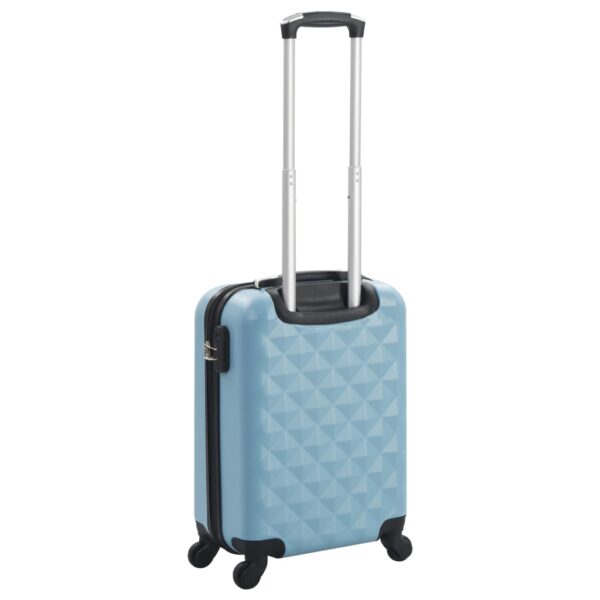 vidaXL Hardcase Trolley Blue ABS - Image 3