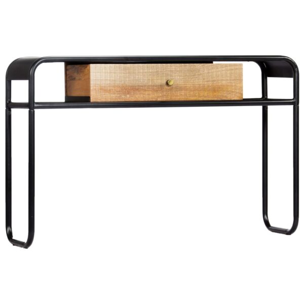 vidaXL Console Table 46.5"x11.8"x29.5" Solid Mango Wood - Image 11