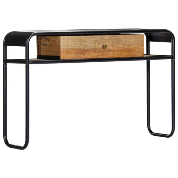 vidaXL Console Table 46.5"x11.8"x29.5" Solid Mango Wood - Image 12