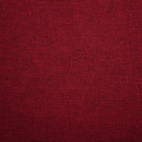 vidaXL Swivel Dining Chair Wine Red Fabric - Image 7