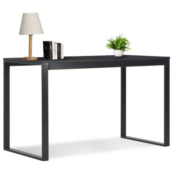 vidaXL Computer Desk Black 47.2"x23.6"x27.6"