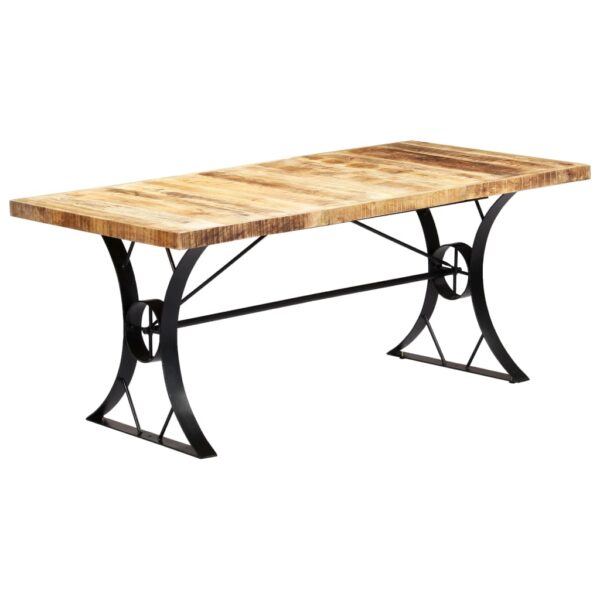 vidaXL Dining Table 70.9"x35.4"x29.9" Solid Mango Wood