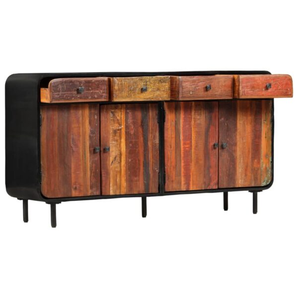 vidaXL Sideboard Solid Reclaimed Wood 55.1"x13.8"x29.9" - Image 2