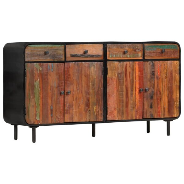 vidaXL Sideboard Solid Reclaimed Wood 55.1"x13.8"x29.9" - Image 11