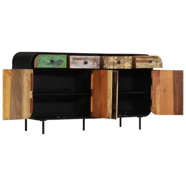 vidaXL Sideboard Solid Reclaimed Wood 55.1"x13.8"x29.9" - Image 5