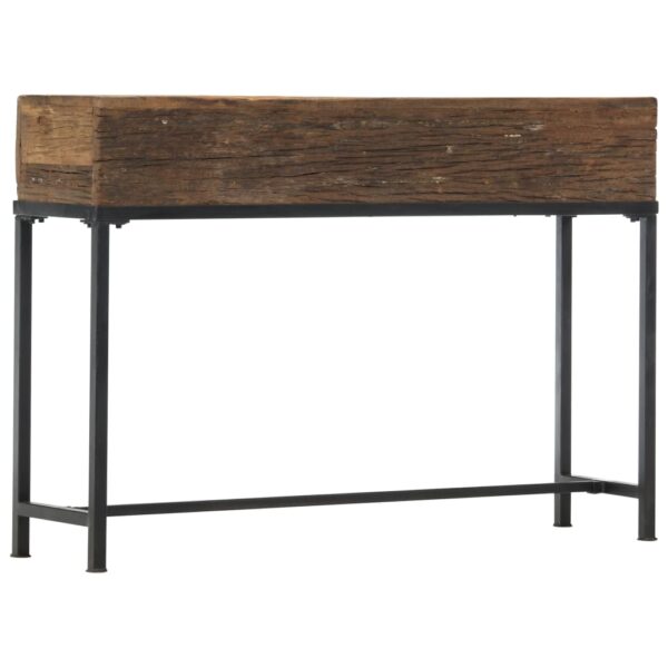 vidaXL Console Table 47.2"x11.8"x31.5" Solid Reclaimed Wood