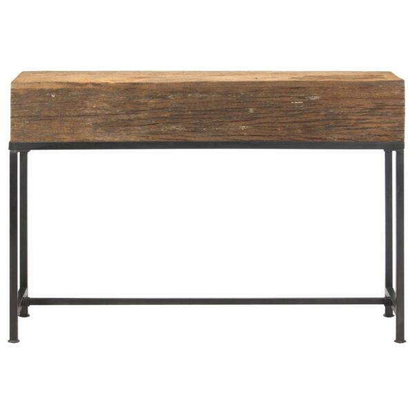 vidaXL Console Table 47.2"x11.8"x31.5" Solid Reclaimed Wood - Image 2