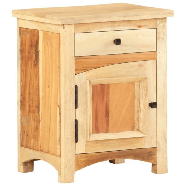 vidaXL Bedside Cabinet 15.7"x11.8"x19.7" Solid Reclaimed Wood