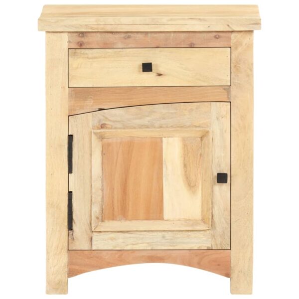 vidaXL Bedside Cabinet 15.7"x11.8"x19.7" Solid Reclaimed Wood - Image 2