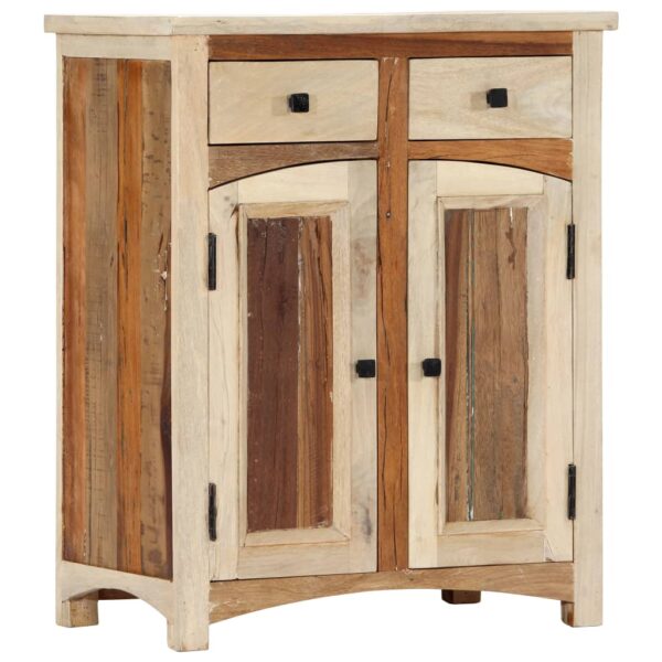 vidaXL Side Cabinet 23.6"x11.8"x29.5" Solid Reclaimed Wood