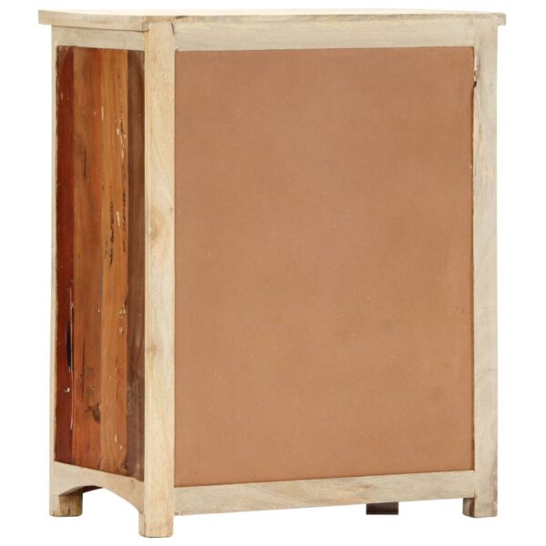 vidaXL Side Cabinet 23.6"x11.8"x29.5" Solid Reclaimed Wood - Image 3