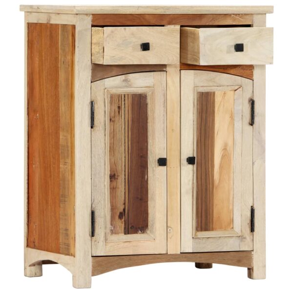 vidaXL Side Cabinet 23.6"x11.8"x29.5" Solid Reclaimed Wood - Image 8