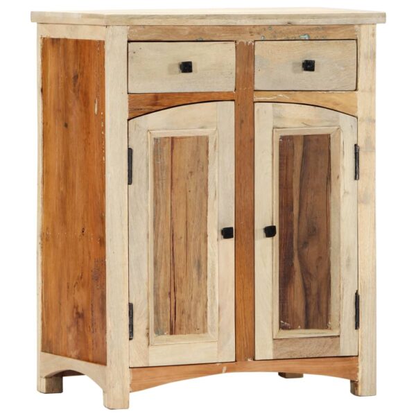 vidaXL Side Cabinet 23.6"x11.8"x29.5" Solid Reclaimed Wood - Image 10