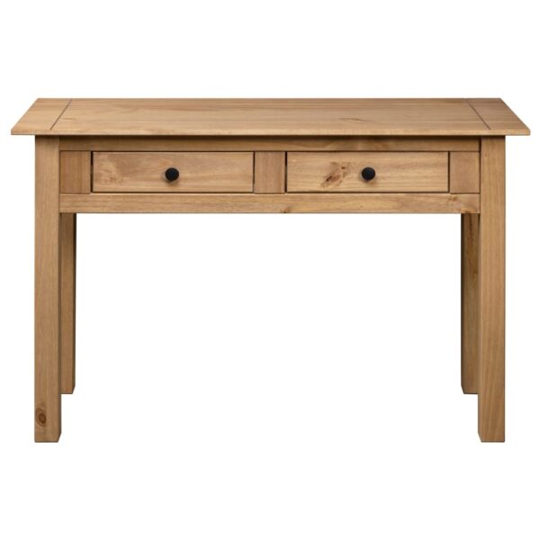 vidaXL Console Table 43.3"x15.7"x28.3" Solid Pine Wood Panama Range - Image 5