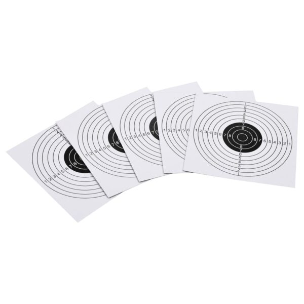 vidaXL 100 pcs Shooting Paper Targets 5.9"x5.9" - Image 2