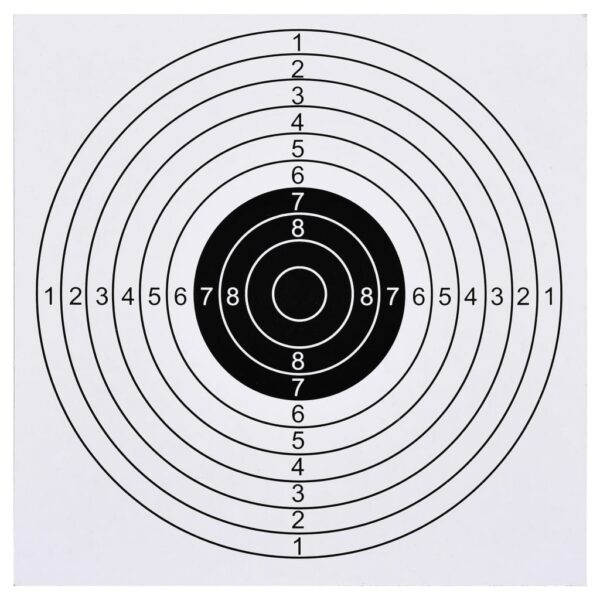 vidaXL 100 pcs Shooting Paper Targets 5.9"x5.9" - Image 3