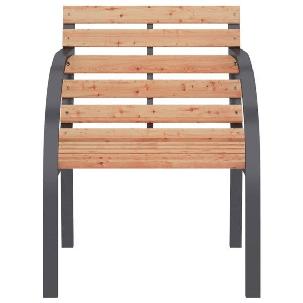 vidaXL Patio Chairs 2 pcs Wood - Image 4