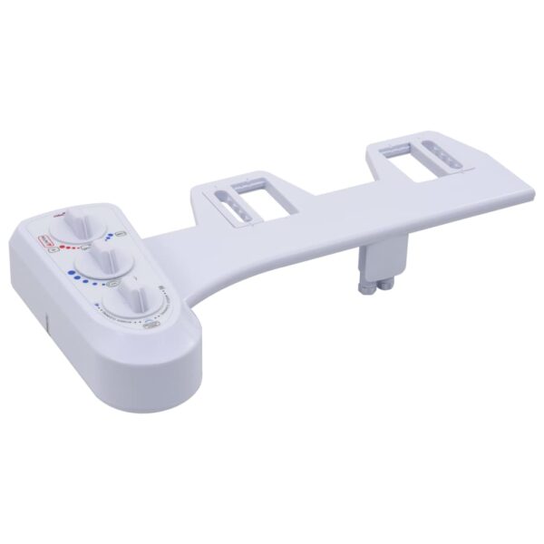 vidaXL Bidet Toilet Seat Attachment Hot Cold Water Dual Nozzles - Image 3