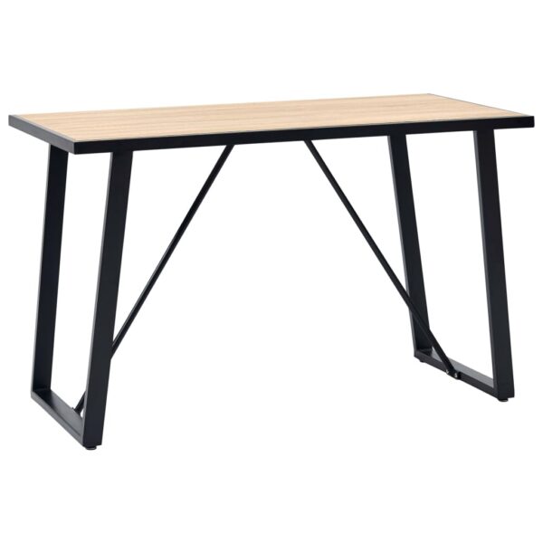 vidaXL Dining Table Oak 47.2"x23.6"x29.5" MDF