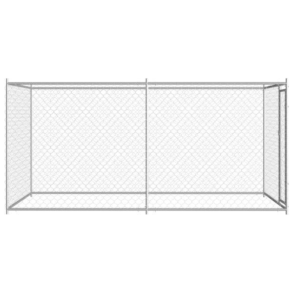 vidaXL Outdoor Dog Kennel 150.4"x75.6"x72.8" - Image 3