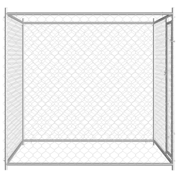 vidaXL Outdoor Dog Kennel 76"x76"x72.8" - Image 3