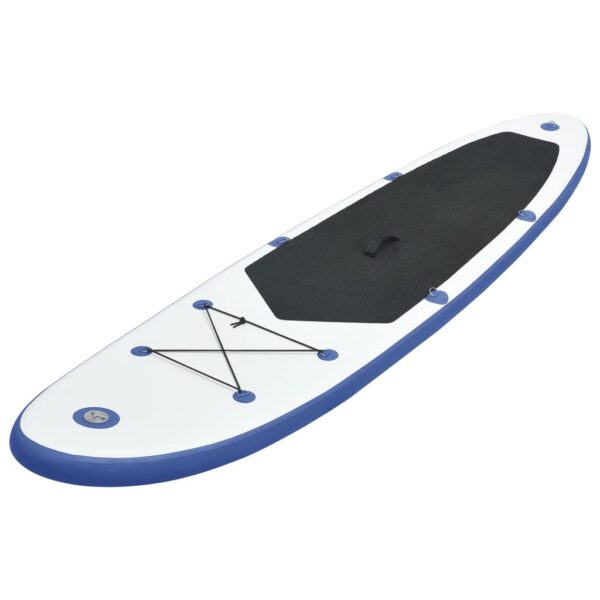 vidaXL Stand Up Paddle Board Set SUP Surfboard Inflatable Blue and White - Image 2