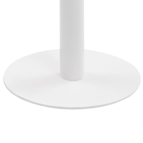 vidaXL Bistro Table Light Brown 31.5" MDF - Image 3