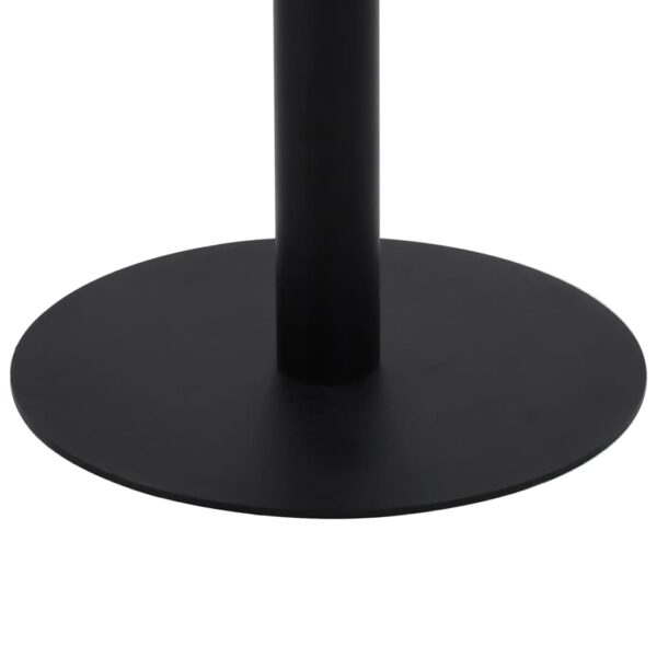 vidaXL Bistro Table Dark Brown 31.5" MDF - Image 3