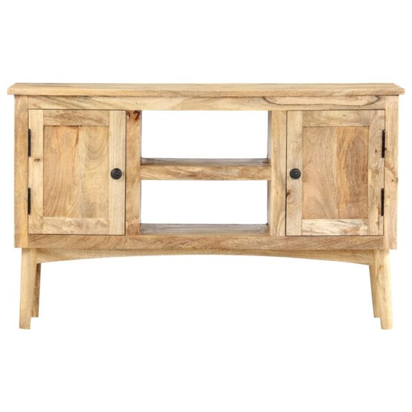 vidaXL Sideboard 39.4"x13.8"x23.6" Solid Mango Wood - Image 3