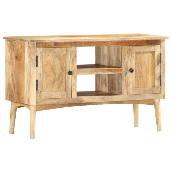 vidaXL Sideboard 39.4"x13.8"x23.6" Solid Mango Wood - Image 9