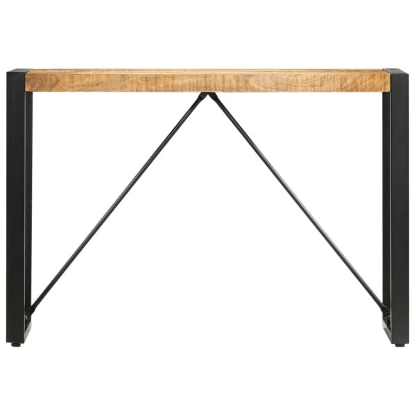 vidaXL Console Table 43.3"x13.8"x29.9" Solid Mango Wood - Image 2