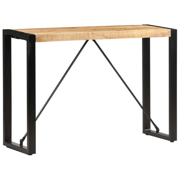 vidaXL Console Table 43.3"x13.8"x29.9" Solid Mango Wood - Image 7