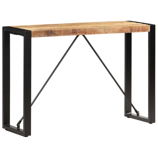 vidaXL Console Table 43.3"x13.8"x29.9" Solid Mango Wood - Image 8