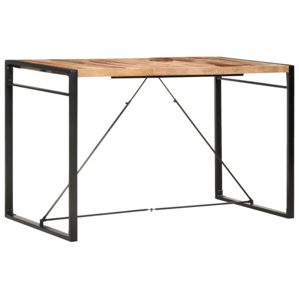 vidaXL Bar Table 70.9"x35.4"x43.3" Solid Sheesham Wood