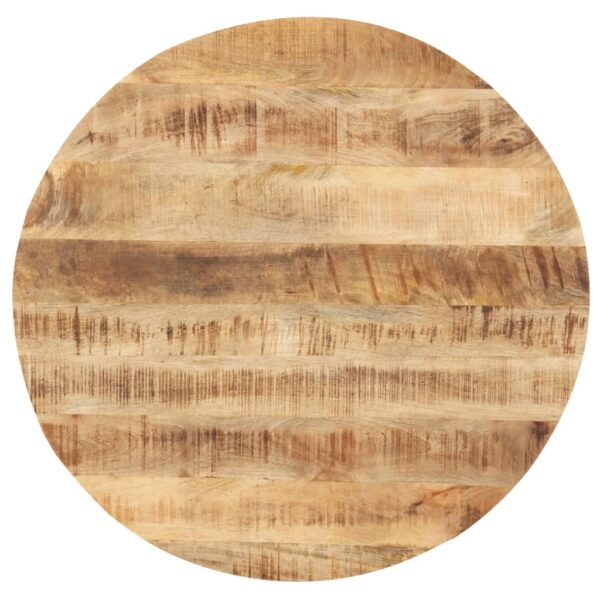 vidaXL Table Top Solid Mango Wood Round 0.98"-1.06" 31.5"